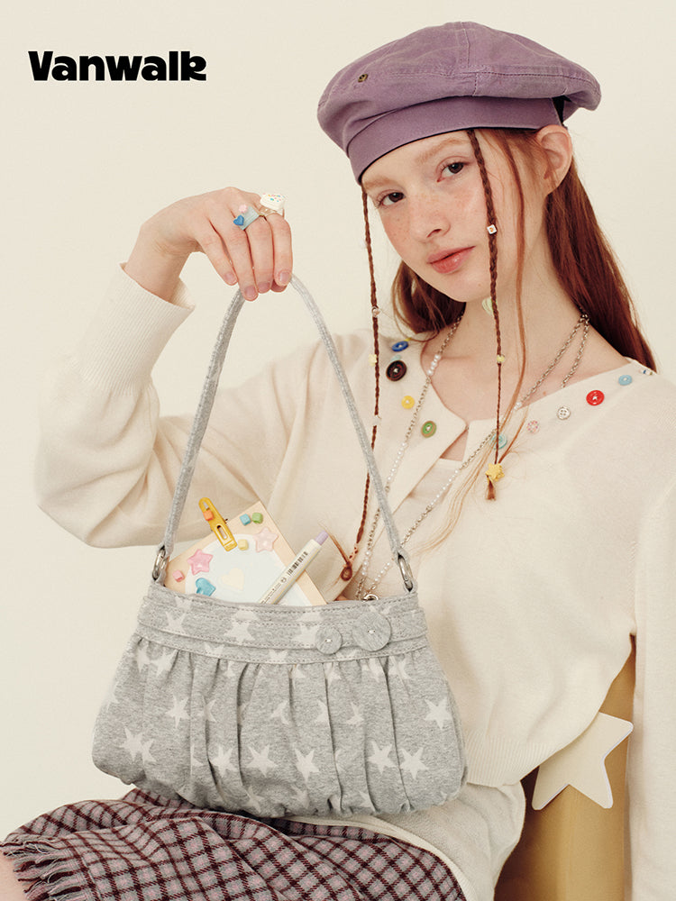 Vanwalk Journal House Stars Cloud Shoulder Bag