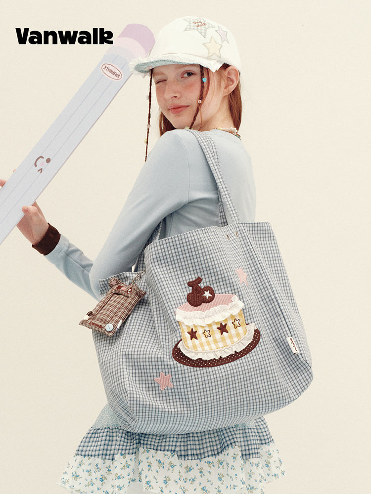 Vanwalk Journal House Sweet Dessert Tote Bag | Bag | Three Fleas