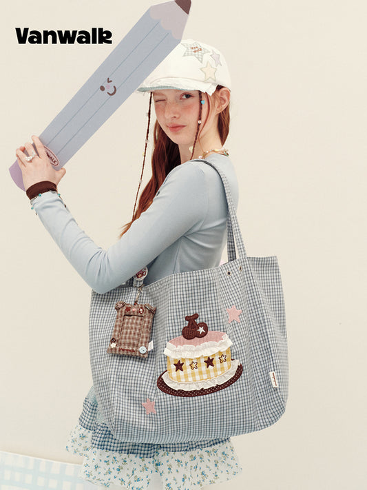 Vanwalk Journal House Sweet Dessert Tote Bag | Bag | Three Fleas