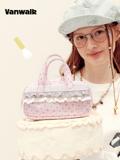Vanwalk Journal House Sweet Lace Pencil Case