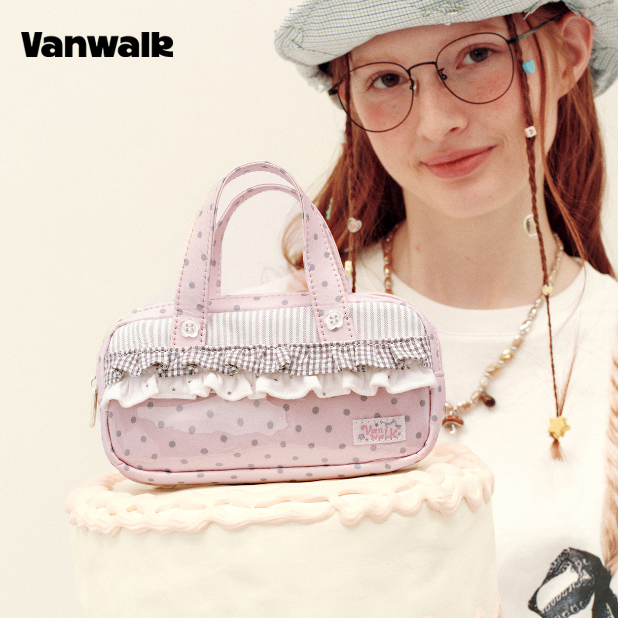 Vanwalk Journal House Sweet Lace Pencil Case