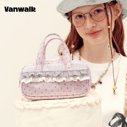Vanwalk Journal House Sweet Lace Pencil Case