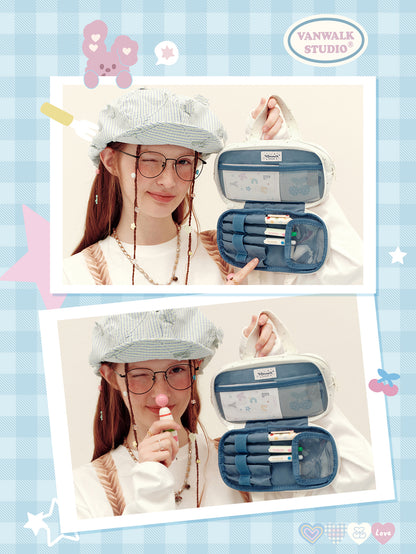 Vanwalk Journal House Sweet Lace Pencil Case