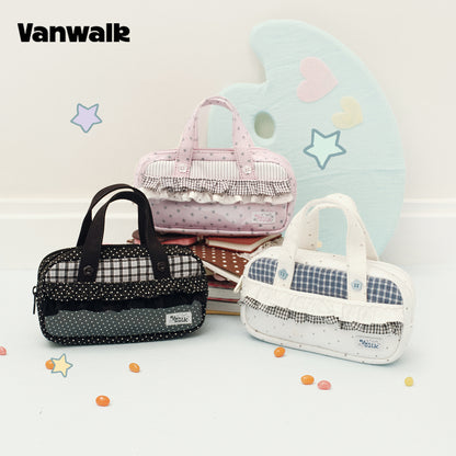 Vanwalk Journal House Sweet Lace Pencil Case