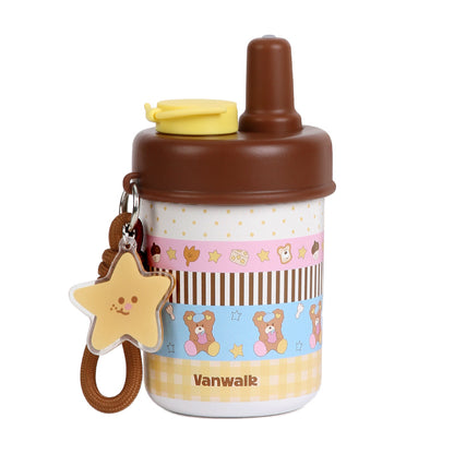 Vanwalk Lovely Note Stainless Steel Thermal Tea Bottle