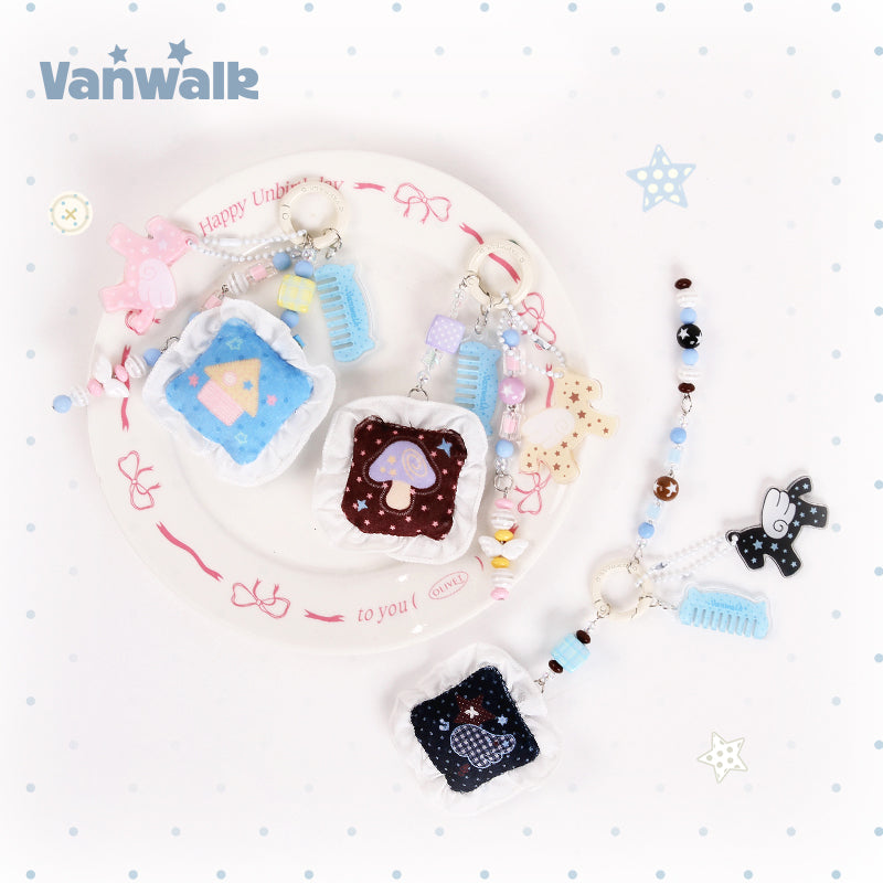 Vanwalk Lucky Pony Cute Keychain Bag Charm