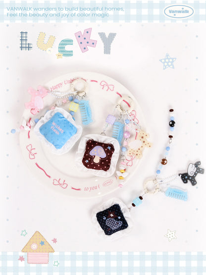Vanwalk Lucky Pony Cute Keychain Bag Charm