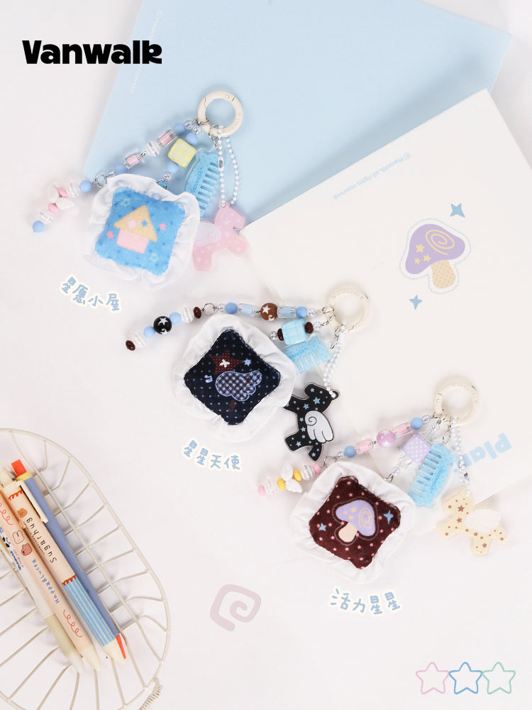 Vanwalk Lucky Pony Cute Keychain Bag Charm