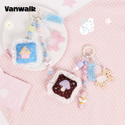 Vanwalk Lucky Pony Cute Keychain Bag Charm