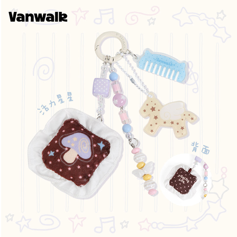 Vanwalk Lucky Pony Cute Keychain Bag Charm