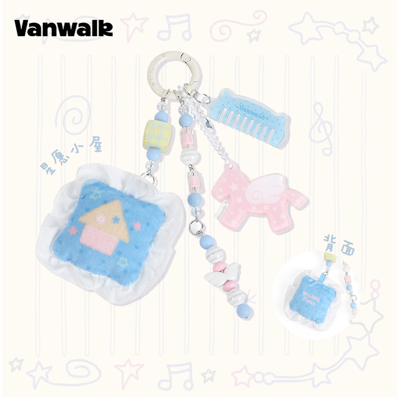 Vanwalk Lucky Pony Cute Keychain Bag Charm