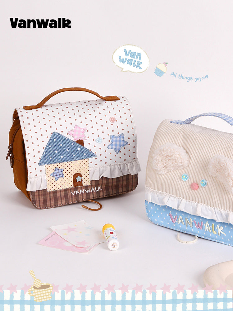 Vanwalk Lucky Pony Series Large Makeup Pouch | Bag | Three Fleas