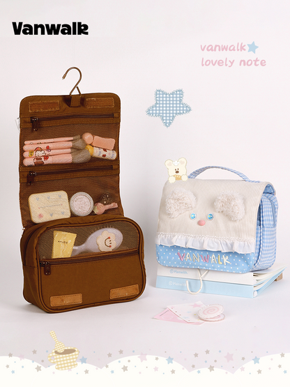 Vanwalk Lucky Pony Series Large Makeup Pouch | Bag | Three Fleas