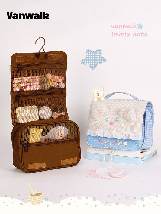 Vanwalk Lucky Pony Series Large Makeup Pouch | Bag | Three Fleas