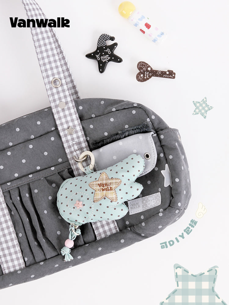 Vanwalk Lucky Pony Series Wing-Shaped Earbud Coin Pouch | Bag | Three Fleas
