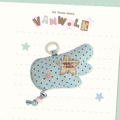Vanwalk Lucky Pony Series Wing-Shaped Earbud Coin Pouch | Bag | Three Fleas