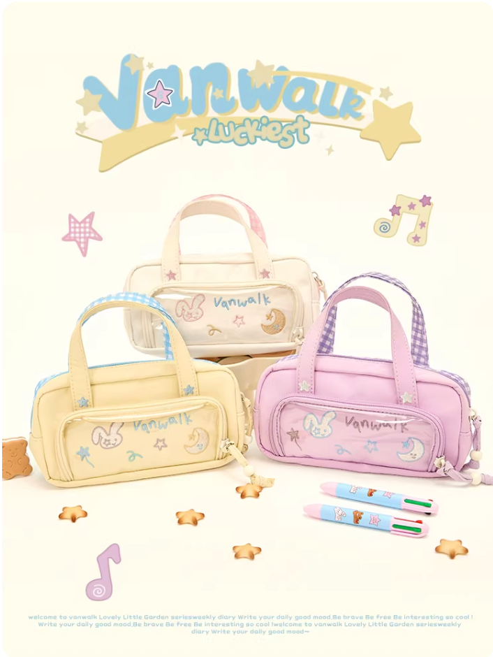 Vanwalk Lucky Star Series Pencil Case | Bag | Three Fleas