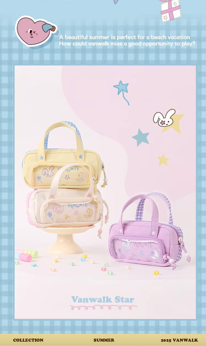 Vanwalk Lucky Star Series Pencil Case | Bag | Three Fleas