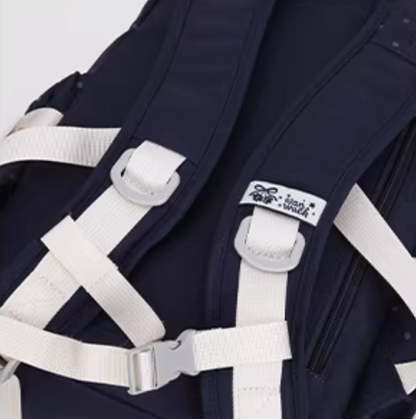 Vanwalk Mochi Series Drawstring Ruched Bow Backpack