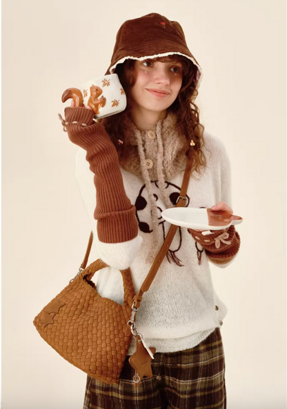 Vanwalk Mochi Series Handmade Woven Bag