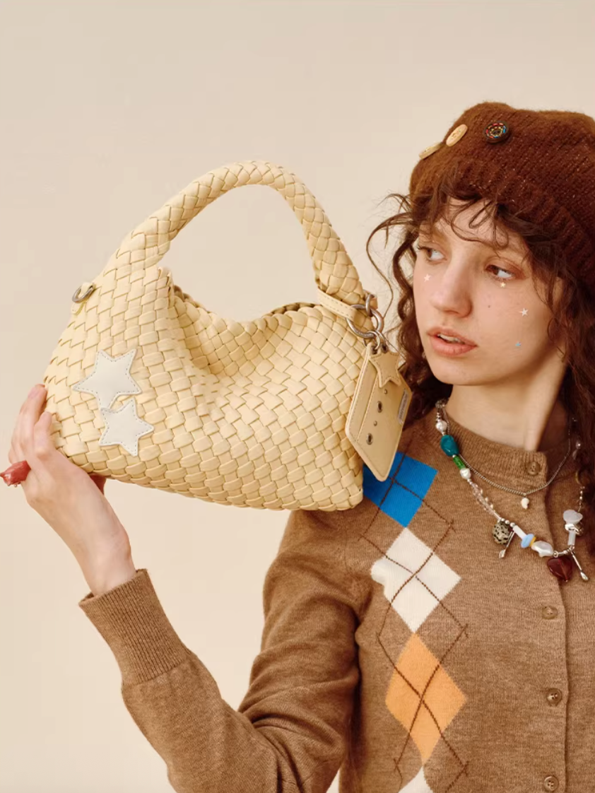 Vanwalk Mochi Series Handmade Woven Bag