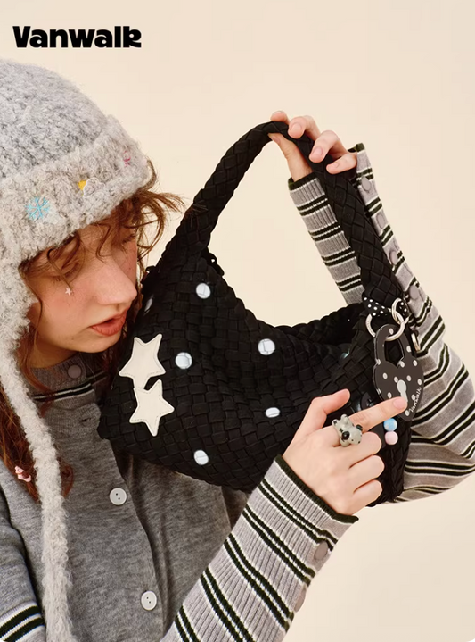 Vanwalk Mochi Series Handmade Woven Bag