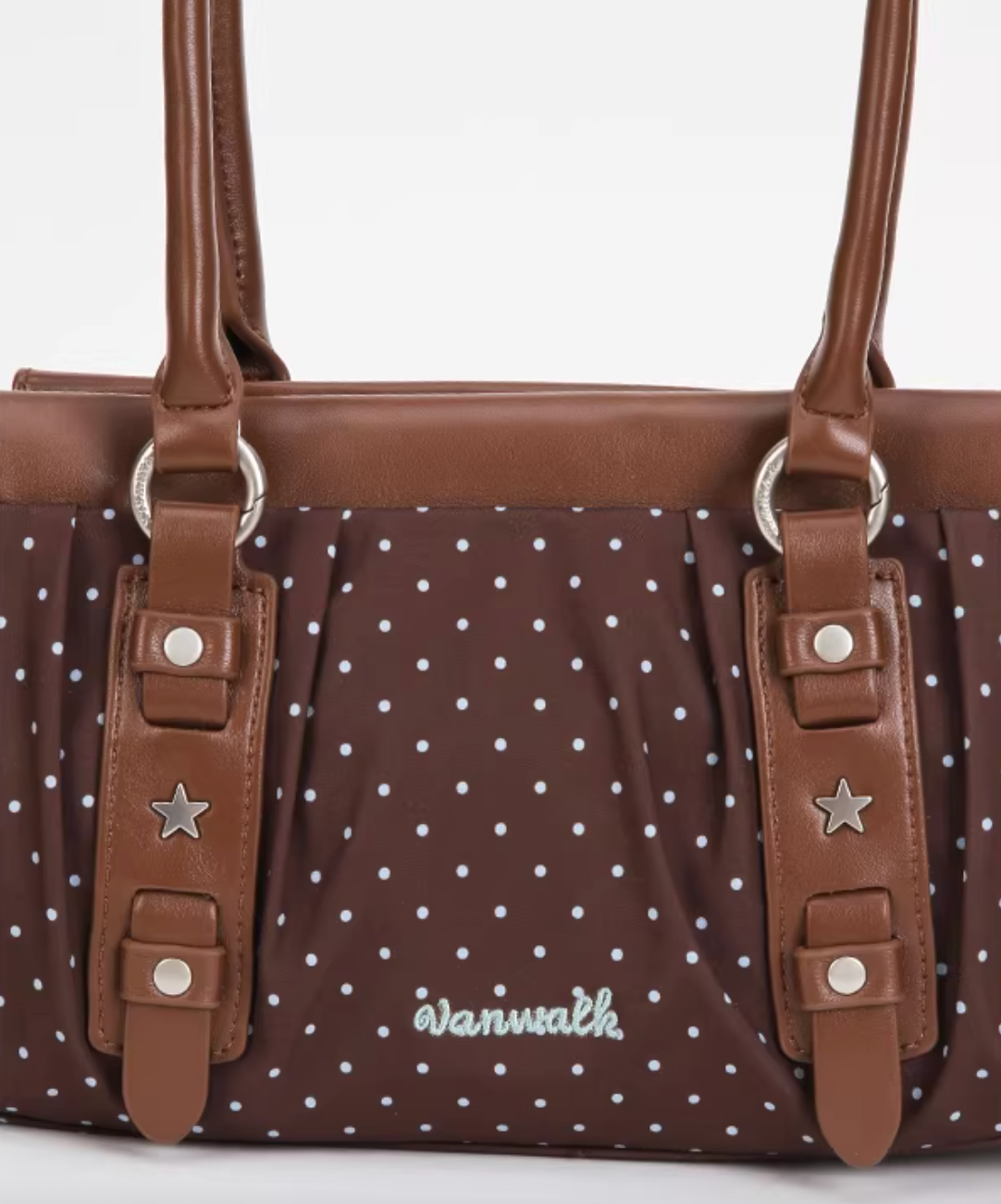 Vanwalk Mochi Series Polka Dot Shoulder Bag
