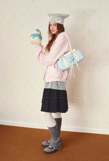 Vanwalk Mochi Series Polka Dot Shoulder Bag