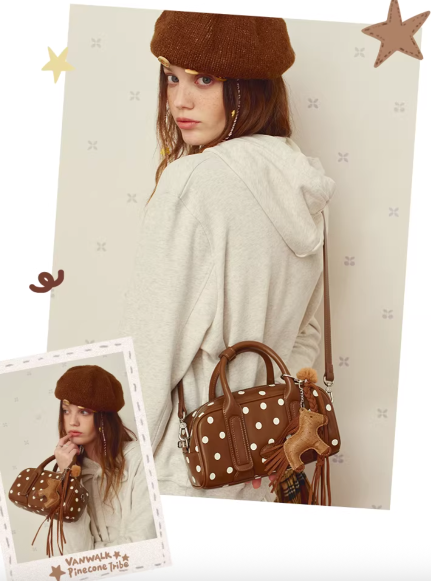 Vanwalk Mochi Series Star Boston Bag