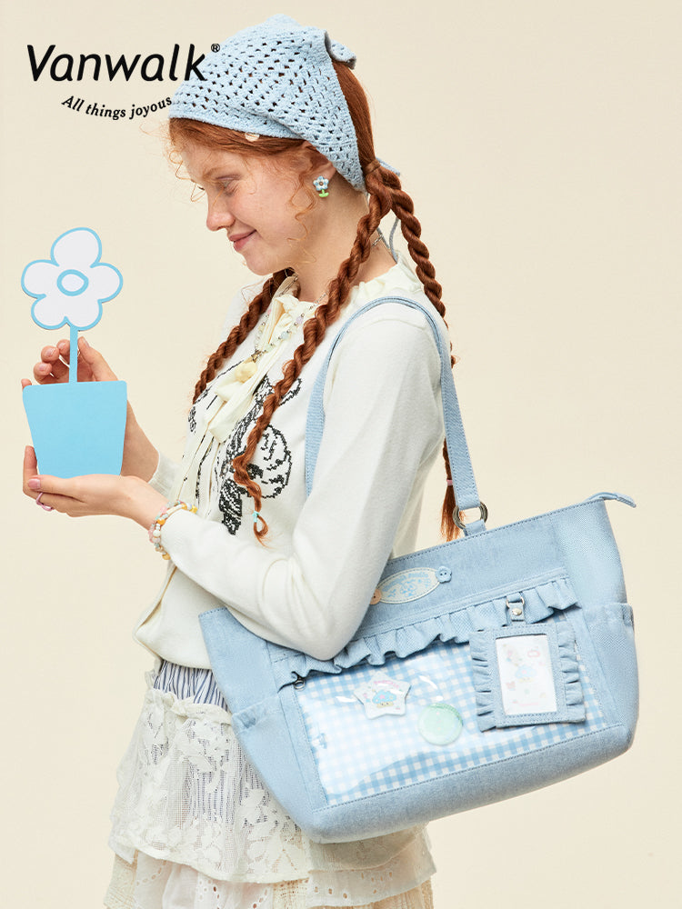 Vanwalk Picnic Series Macaron Shoulder Ita Bag