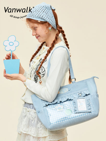 Vanwalk Picnic Series Macaron Shoulder Ita Bag