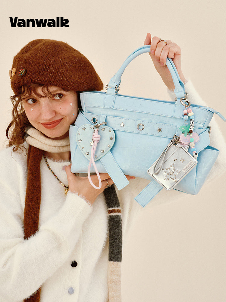 Vanwalk Pinecone Tribe Pu Tote Bag