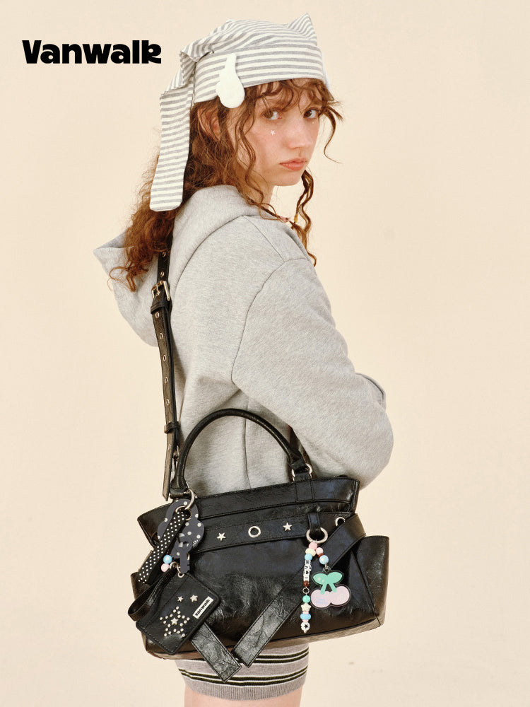 Vanwalk Pinecone Tribe Pu Tote Bag