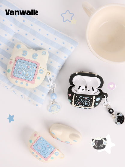 Vanwalk Pinecone Tribe Cute Cat Airpods Case