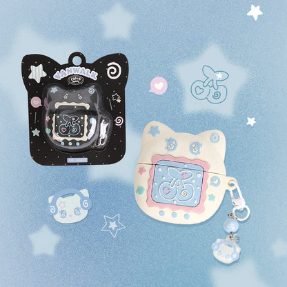 Vanwalk Pinecone Tribe Cute Cat Airpods Case