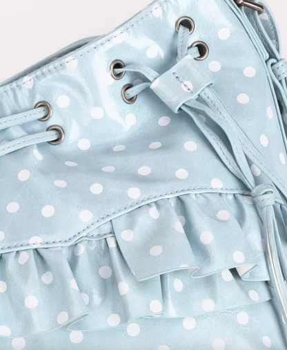 Vanwalk Pinecone Tribe Drawstring Bucket Backpack