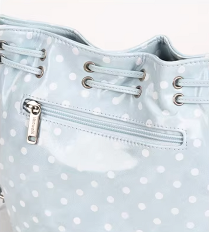 Vanwalk Pinecone Tribe Drawstring Bucket Backpack