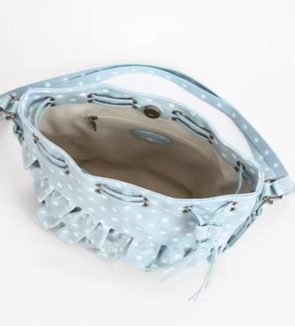 Vanwalk Pinecone Tribe Drawstring Bucket Backpack