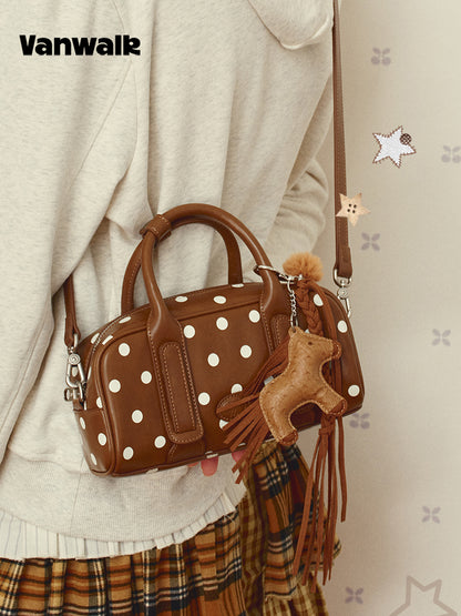 Vanwalk Pinecone Tribe Lucky Pony Keychain Bag Charm