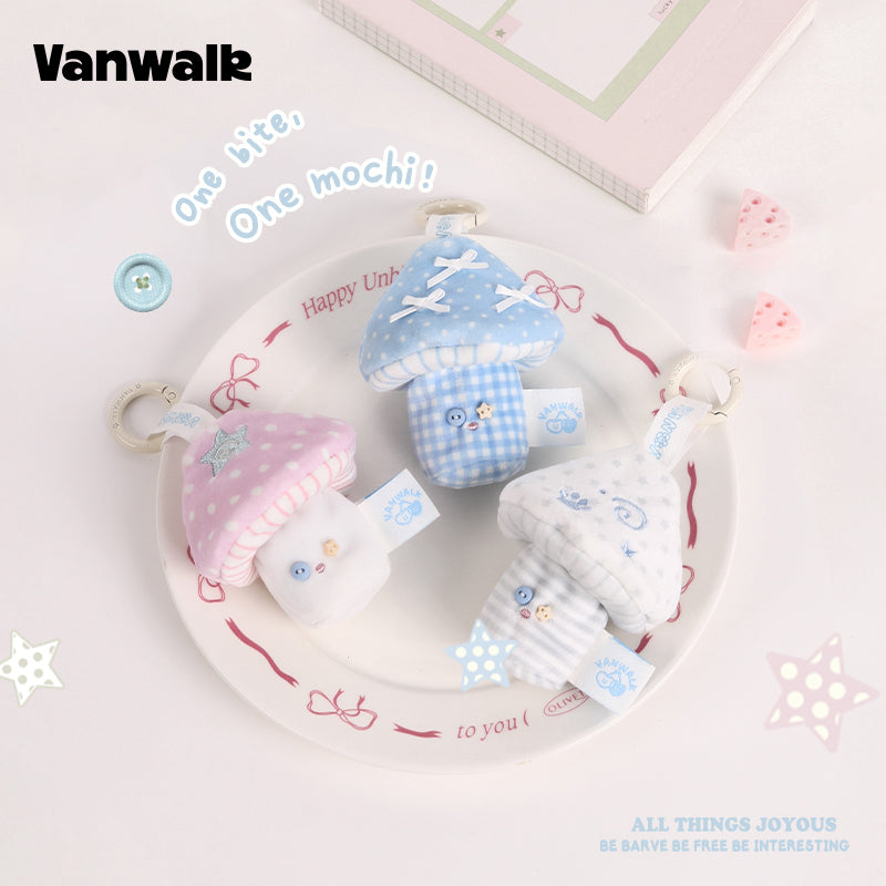 Vanwalk Pinecone Tribe Mushroom Doll Mini Bag
