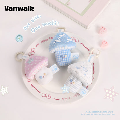 Vanwalk Pinecone Tribe Mushroom Doll Mini Bag