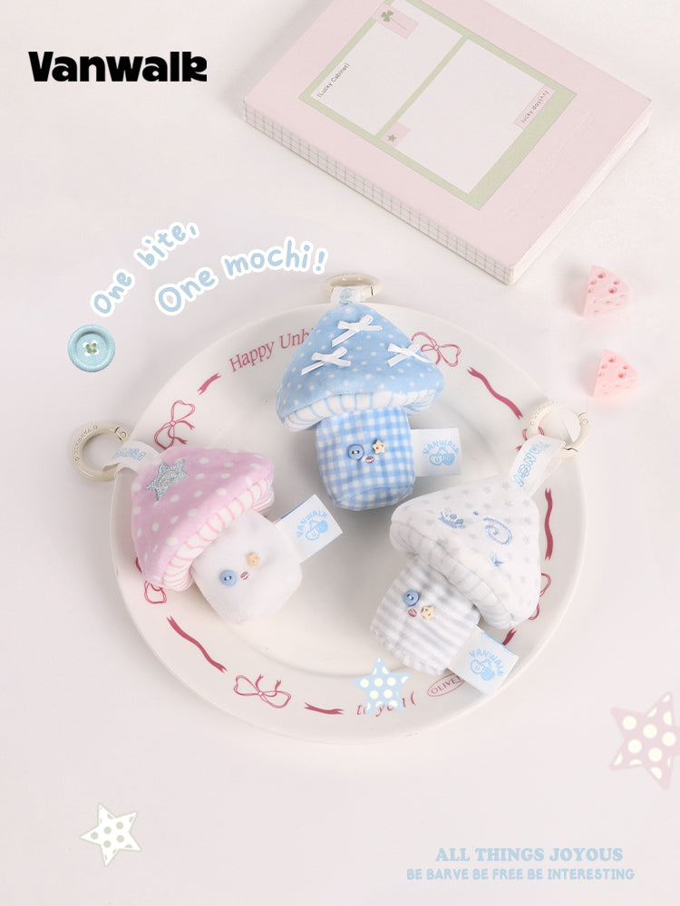 Vanwalk Pinecone Tribe Mushroom Doll Mini Bag