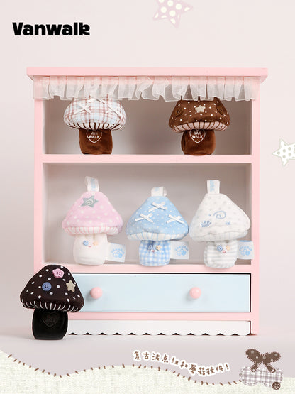 Vanwalk Pinecone Tribe Mushroom Doll Mini Bag