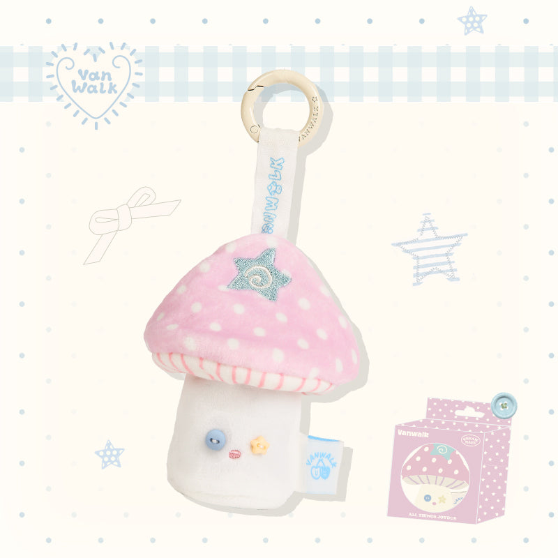 Vanwalk Pinecone Tribe Mushroom Doll Mini Bag