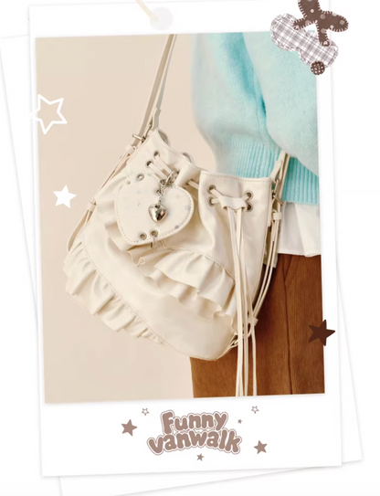 Vanwalk Pinecone Tribe Star Heart Keychain Bag Charm