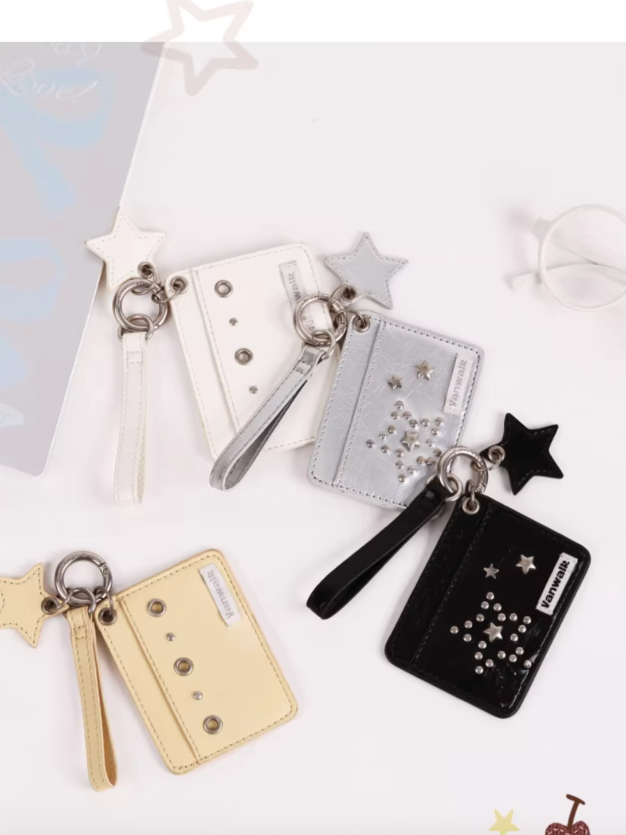 Vanwalk Pinecone Tribe Star Heart Keychain Bag Charm