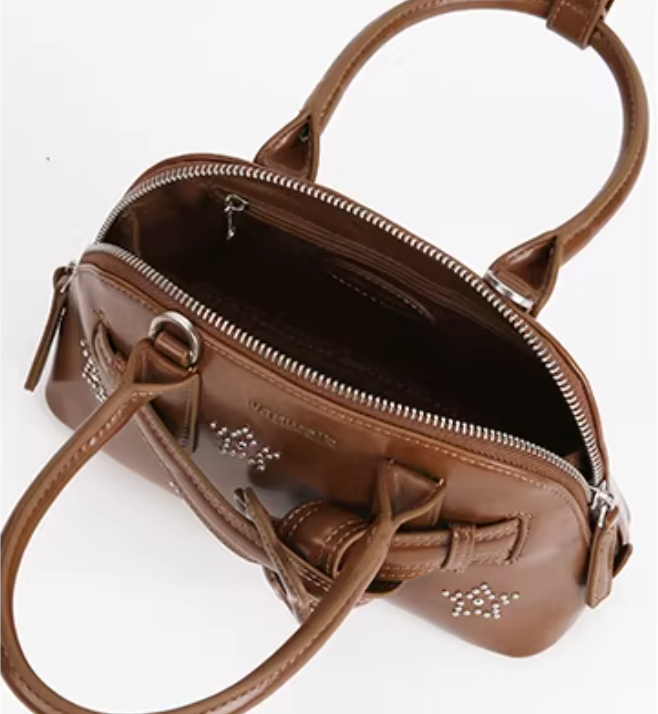 Vanwalk Pinecone Tribe Star Mini Boston Crossbody Bag