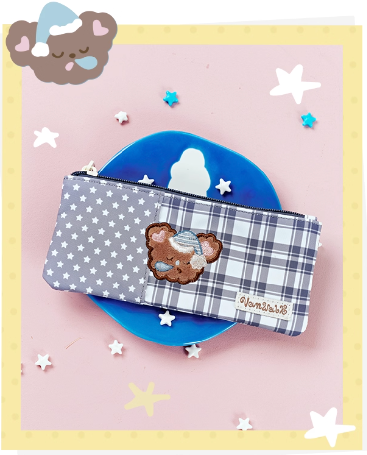 Vanwalk Starry Cartoon Pencil Bag