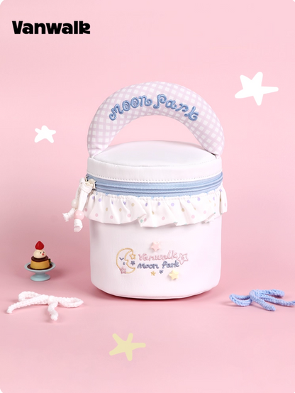 Vanwalk Starry Portable Bucket Makeup Bag