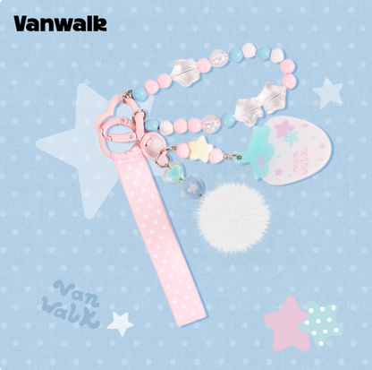Vanwalk Starry Series Beaded Keychain Bag Charm
